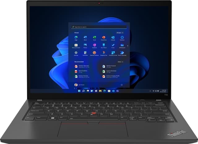 Lenovo ThinkPad T14 Gen3 14" i5/16/512 GB bærbar PC (sort)