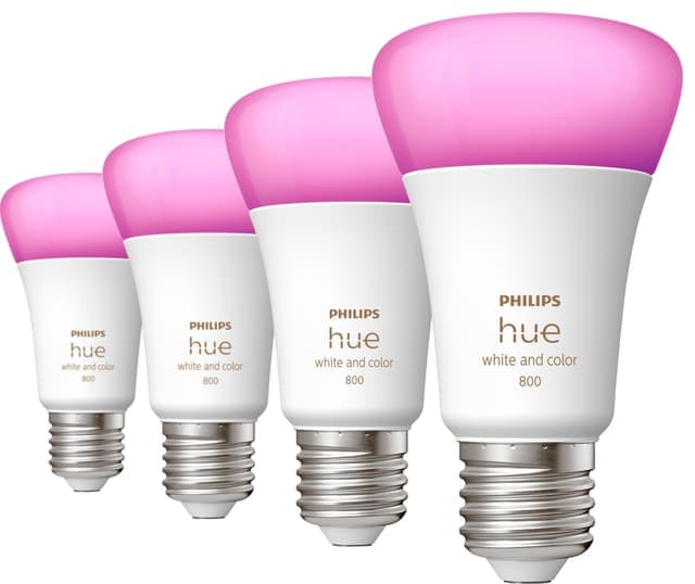 Philips Hue WCA 6,5W A60 E27 4-pk.
