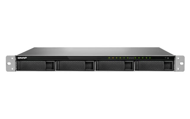 QNAP TS-977XU-RP NAS Rack (1U) Ethernet/bredbåndsforbindelse Sort 3600