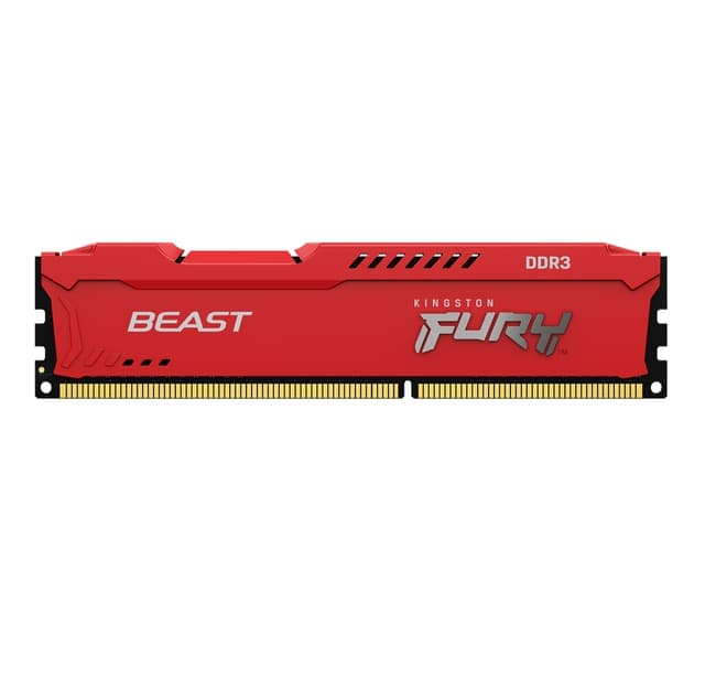 Kingston Technology FURY Beast minnemodul 8 GB 1 x 8 GB DDR3 1600 MHz