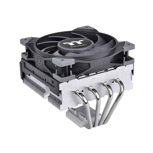 Thermaltake Toughair 110 Prosessor Kjøler 12 cm Sort, Sølv