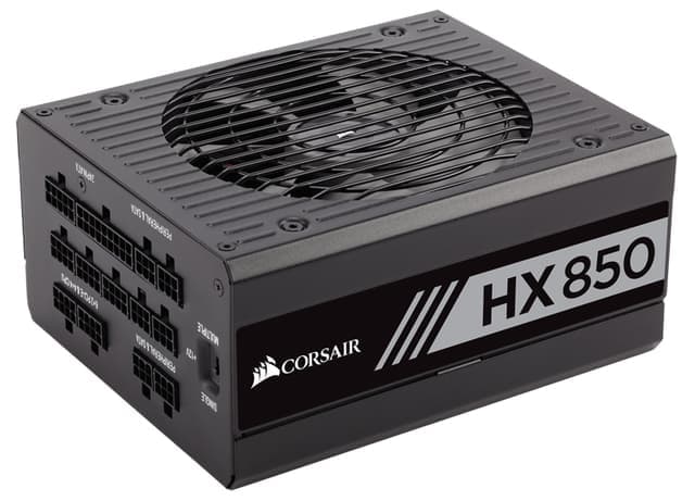 Corsair HX850 strømforsyningsenhet 850 W 20+4 pin ATX ATX Sort