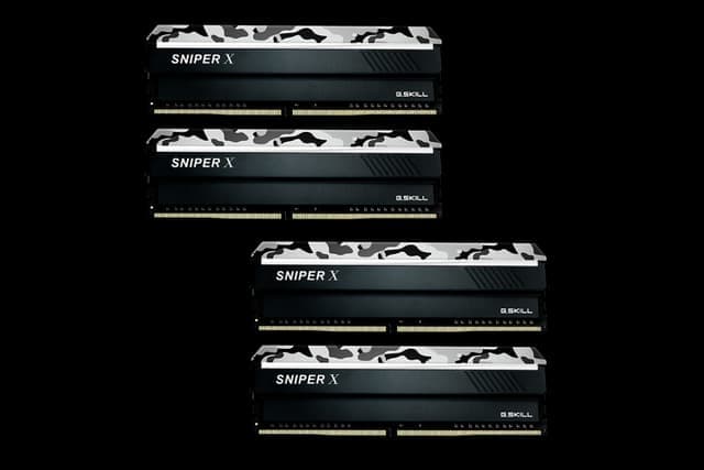 G.Skill Sniper X F4-3000C16Q-32GSXWB minnemodul 32 GB 4 x 8 GB DDR4 3000 MHz