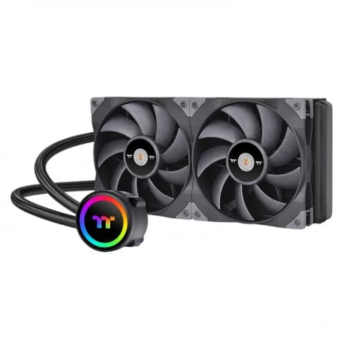 Thermaltake Toughliquid 280 ARGB Prosessor All-in-one liquid cooler Sort
