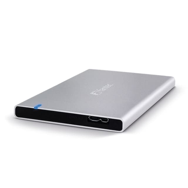 Fantec ALU7MMU3 HDD/SSD-kabinett Sølv 2.5"