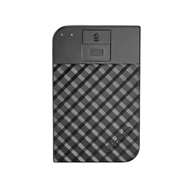 Verbatim Fingerprint Secure ekstern harddisk 2000 GB Sort