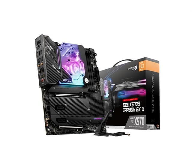 MSI MPG X570S CARBON EK X hovedkort AMD X570 AM4 ATX
