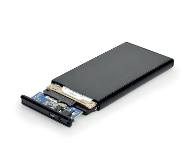 Port Designs 900030 harddiskkabinett SSD-kabinett Sort 2.5"
