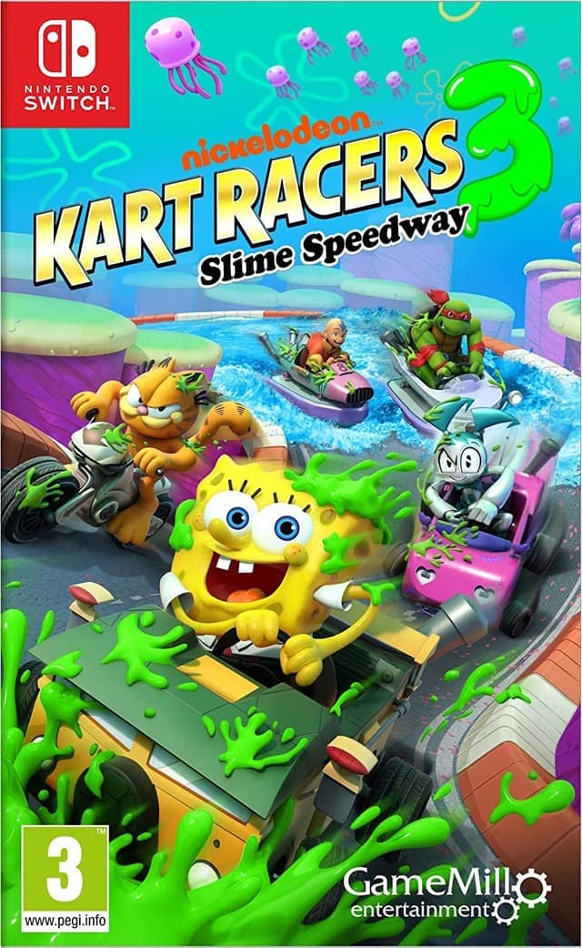 Nickelodeon Kart Racers 3: Slime Speedway (Switch)