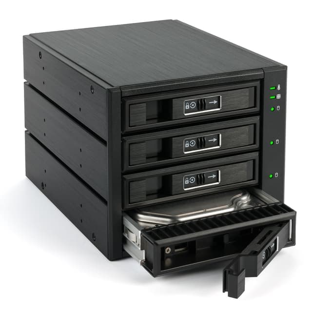 Fantec BP-T3141 HDD/SSD-kabinett Sort 2.5/3.5"