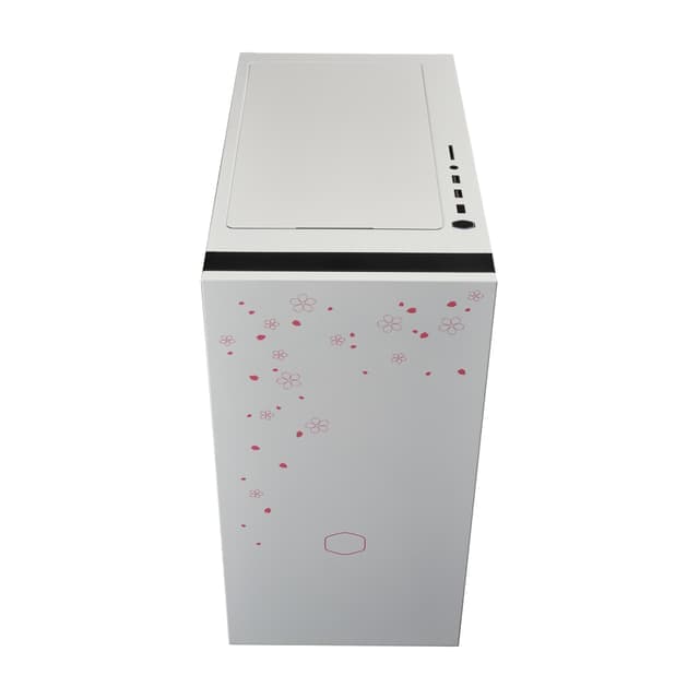 Cooler Master Silencio S400 Sakura Limited Edition Mini Tower Grå, Rosa, Hvit