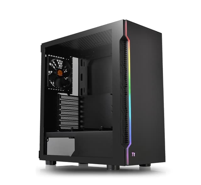 Thermaltake H200 TG RGB Midi Tower Sort