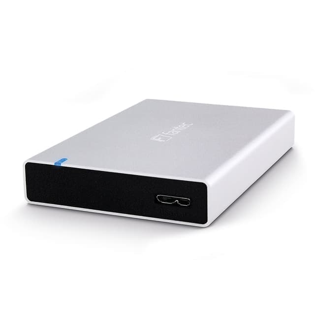 Fantec ALU-15MMU3 HDD/SSD-kabinett Sølv 2.5"