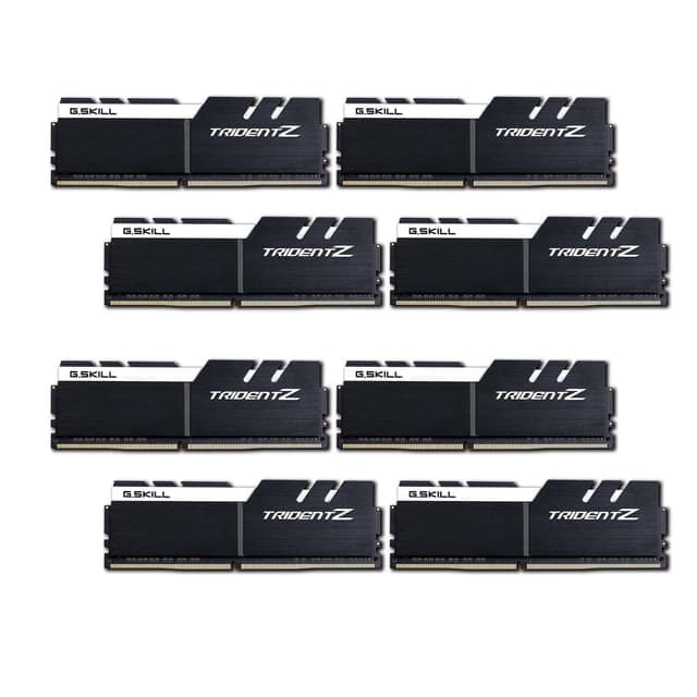 G.Skill F4-3200C16Q2-64GTZKW minnemodul 64 GB 8 x 8 GB DDR4 3200 MHz