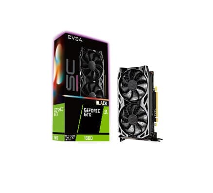 EVGA GeForce GTX 1660 SC ULTRA BLACK GAMING NVIDIA 6 GB GDDR5
