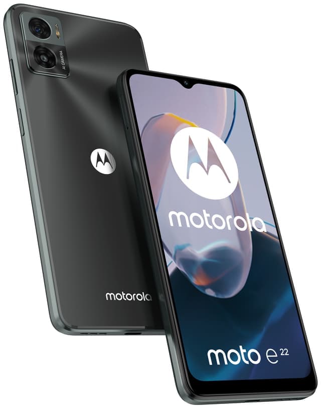 Motorola E22i smarttelefon 2/32GB (grå)