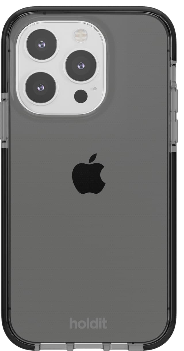 iPhone 13 Pro Deksel Seethru Svart