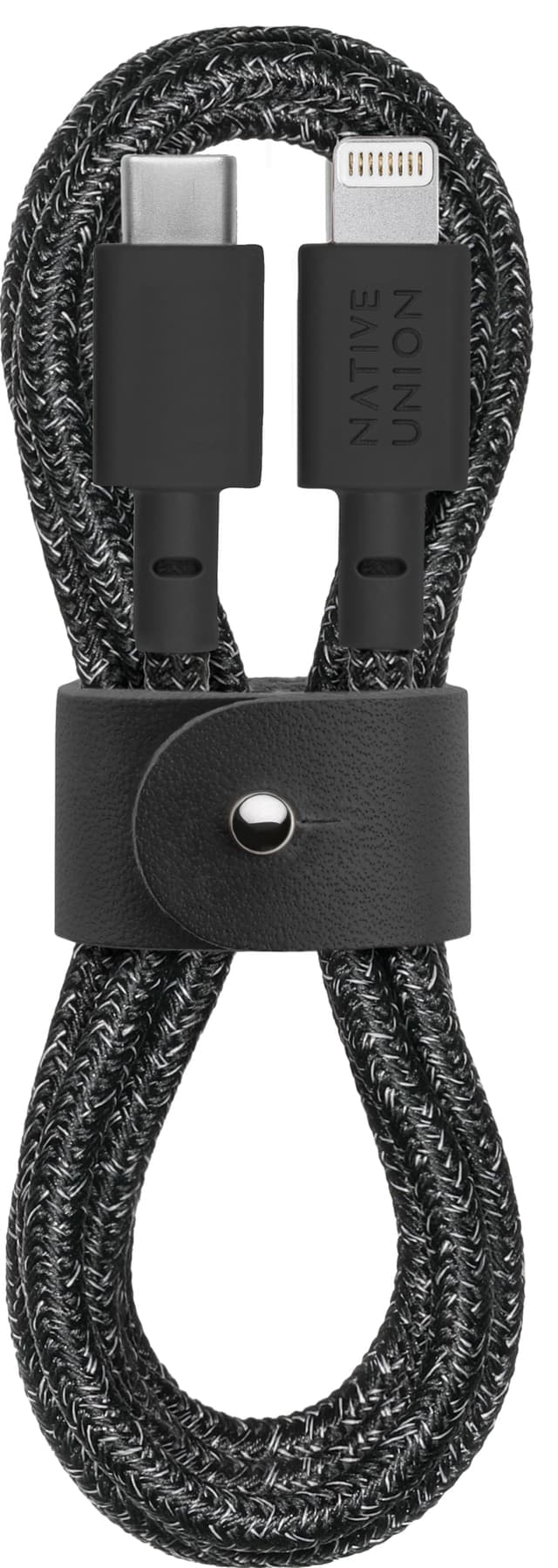 Native Union Belt USB-C til Lightning kabel (sort)