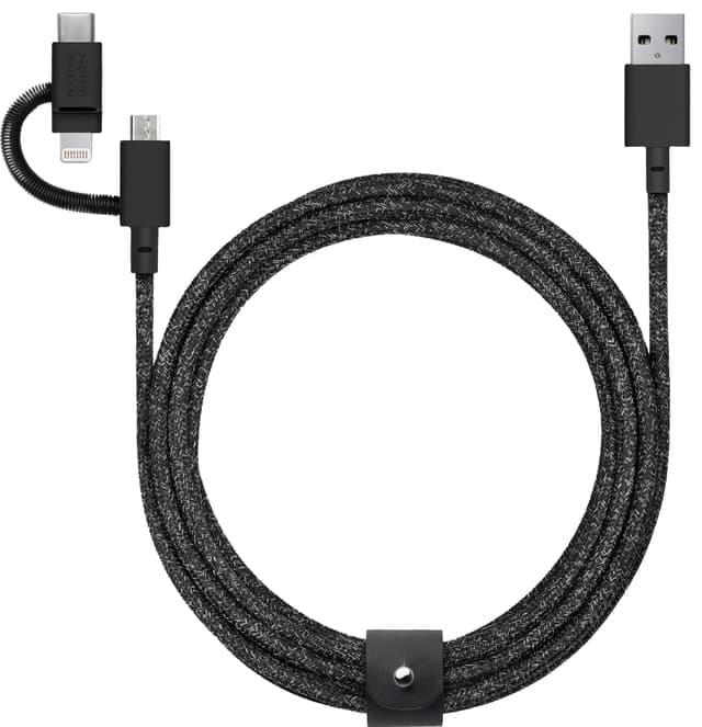 Native Union Belt Uni 3-i-1-kabel (zebra)