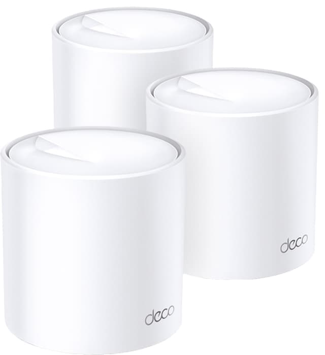 TP-Link Deco X60 V3.2 WiFi 6 mesh-system (3-pakning)