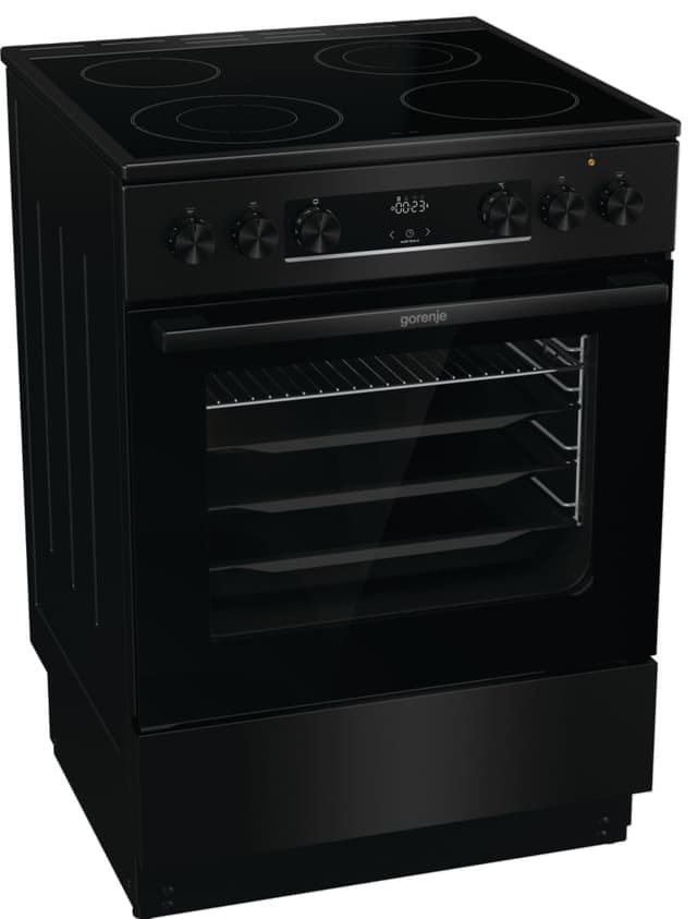 Gorenje keramisk komfyr GEC6C61BMB (sort)