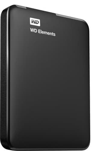 WD Elements4TB USB 3.0 bærbar harddisk med høy kapasitet, for Windows®