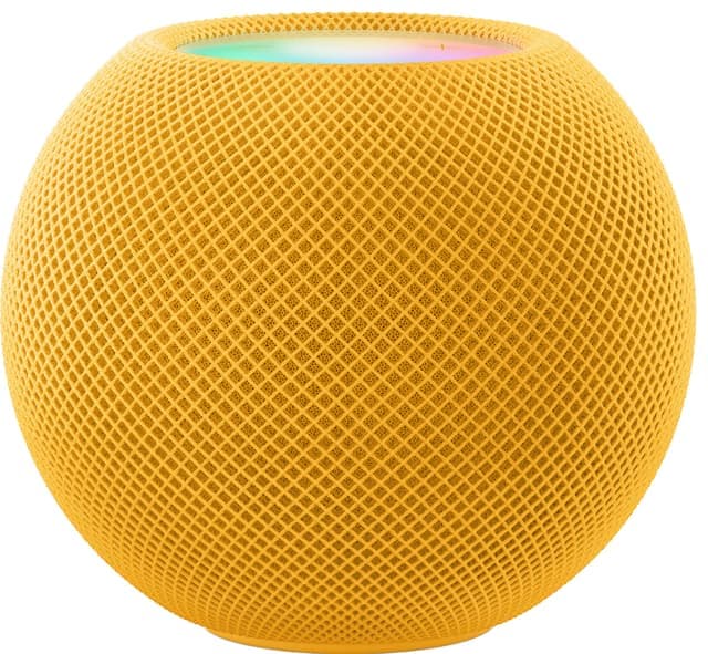 Apple HomePod mini høyttaler (gul)