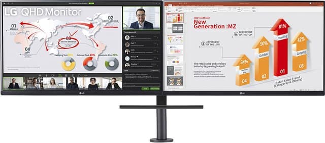 LG 27QP88D QHD 27'' Ergo Dual skjerm