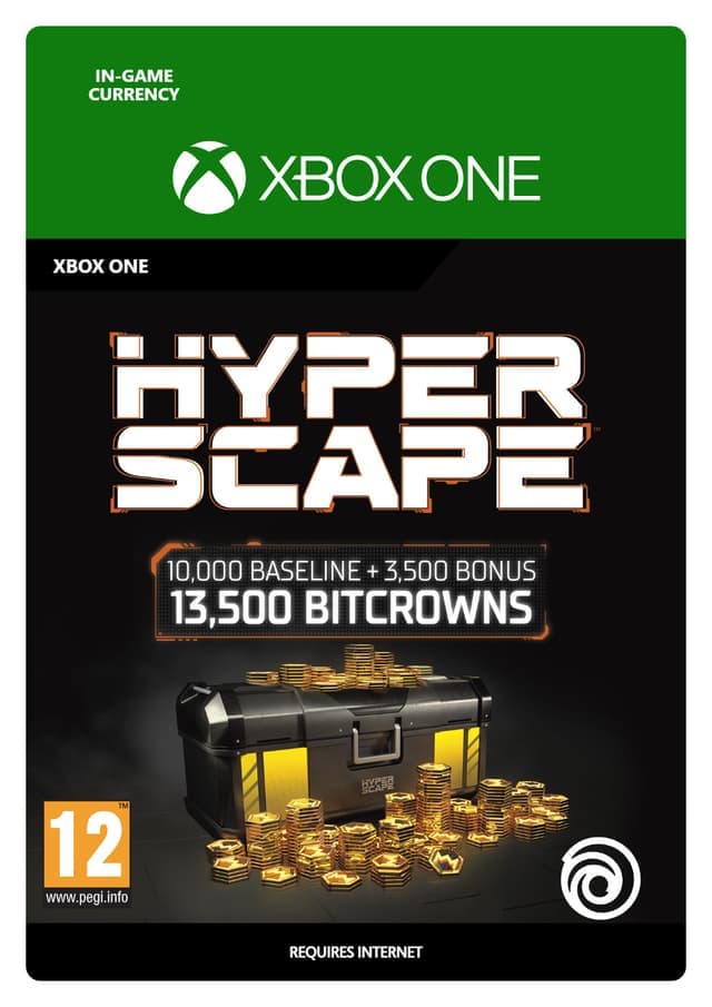 Hyper Scape Virtual Currency: 13500 Bitcrowns Pack - XBOX One