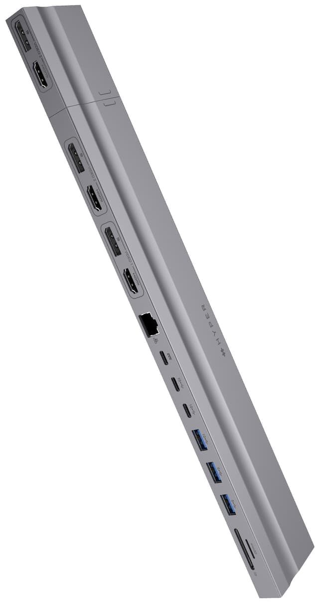 Hyper HyperDrive 4K Multi-skjerm 13-16'' MacBook dockingstasjon