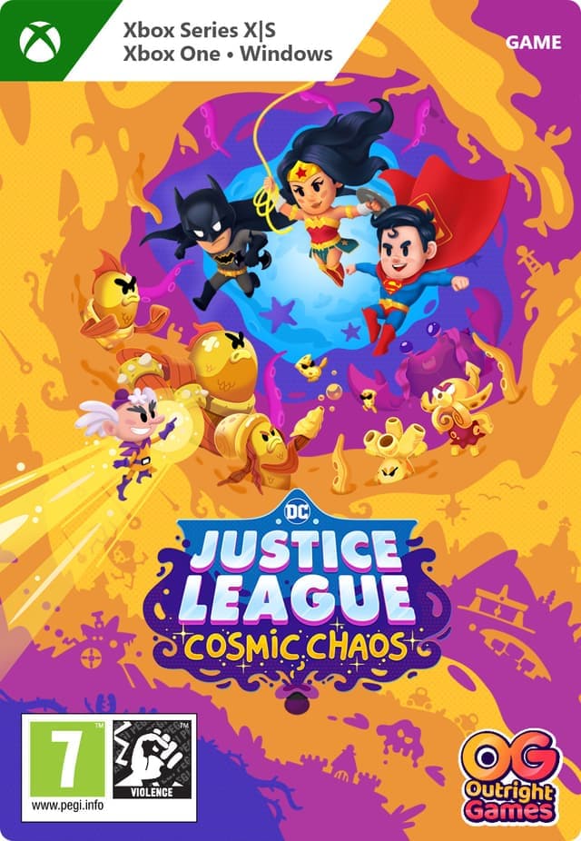 DC's Justice League: Cosmic Chaos - PC Windows,XBOX One,Xbox Series X,