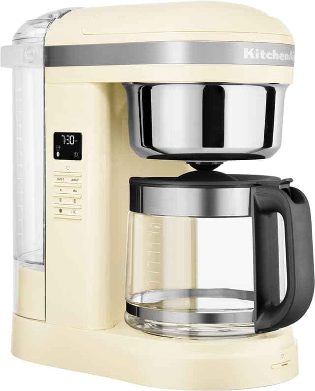 KitchenAid kaffetrakter med beholder 5KCM1209EAC (kremhvit)