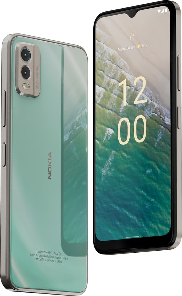 Nokia C32 smarttelefon 3/64GB (grønn)