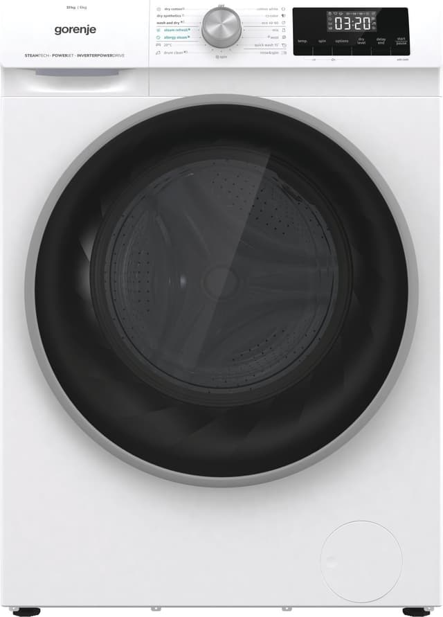 Gorenje Kombinert vaskemaskin/tørketrommel 737937 (Hvit)