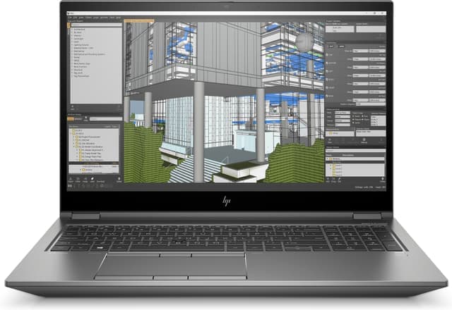 HP ZBook Fury G8 15.6" bærbar PC (Grå)