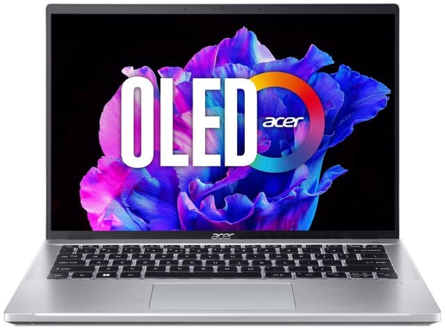 Acer Swift Go i5-13/16/1024/OLED 14" bærbar PC (Pure Silver)