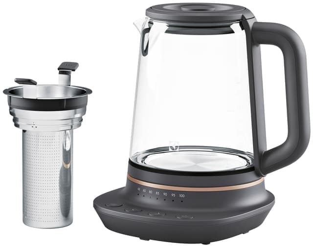 Electrolux Explore 7 vannkoker i glass E7GK1-8BP (black pearl)
