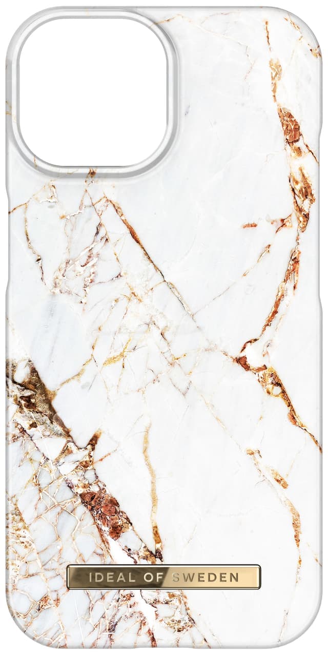 iDeal of Sweden Fashion deksel til iPhone 15 (Carrara Gold)