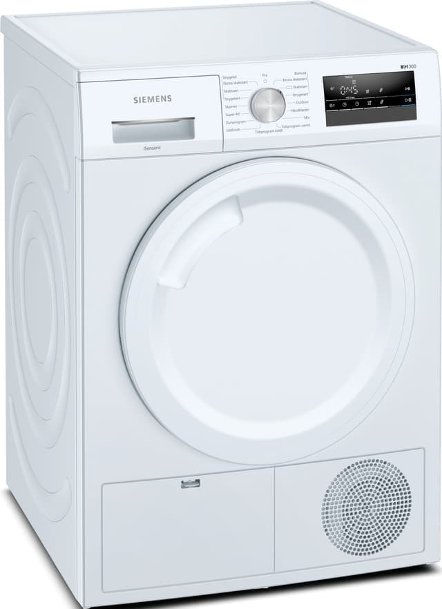Siemens iQ300 tørketrommel WT43HVE8DN