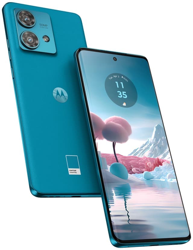 Motorola Edge 40 Neo 5G smarttelefon 12/256GB (blå)