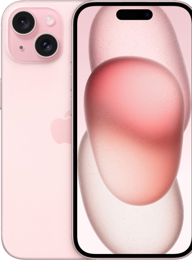 iPhone 15 – 5G smarttelefon 512GB Rosa