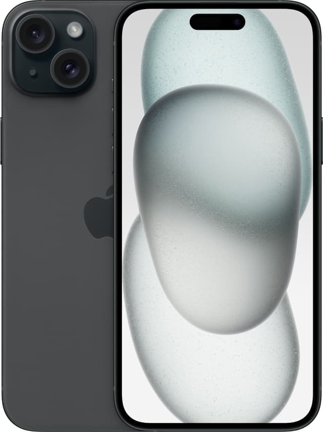 iPhone 15 Plus – 5G smarttelefon 256GB Sort