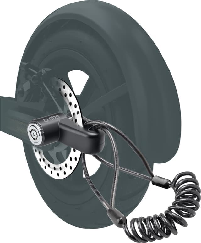 Sbs Padlock til sykkel og sparkesykkel