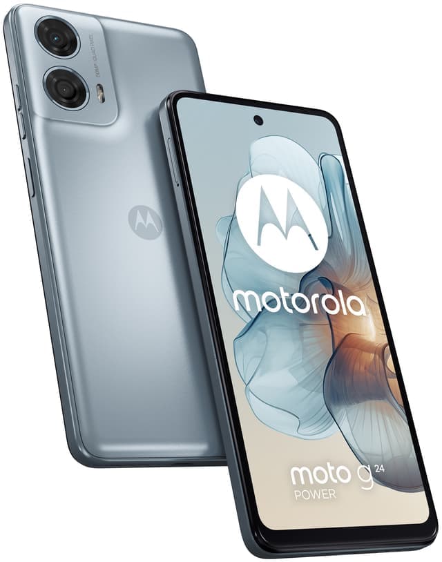 Motorola G24 Power smarttelefon 8/256GB (Glacier Blue)