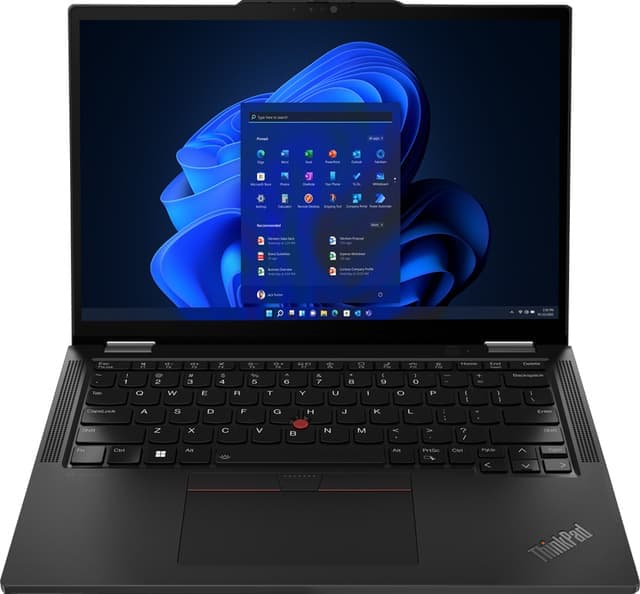 Lenovo ThinkPad X13 Yoga Gen 4 13.3" bærbar pc 21F2004JMX (deep black)