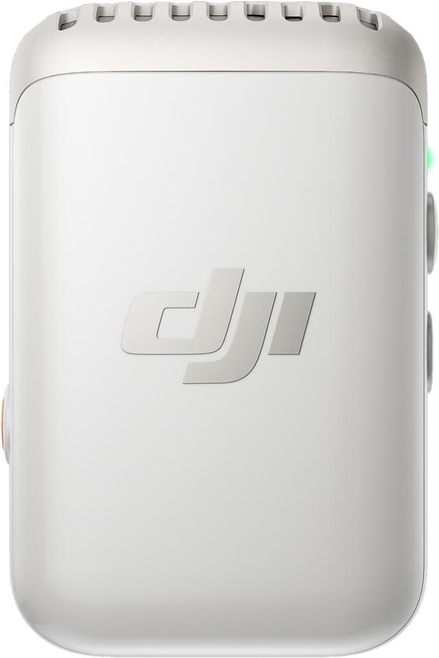 DJI Mic 2 trådløs mikrofonmottaker (hvit)