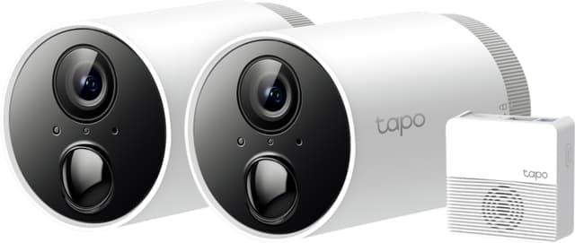 TP-Link Tapo C400S2 WiFi trådløse utendørs sikkerhetskameraer