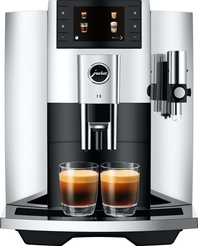 Jura E8 kaffemaskin 15581 (krom)