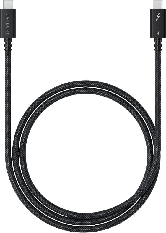 Satechi Thunderbolt 4 Pro kabel 1 m (sort)