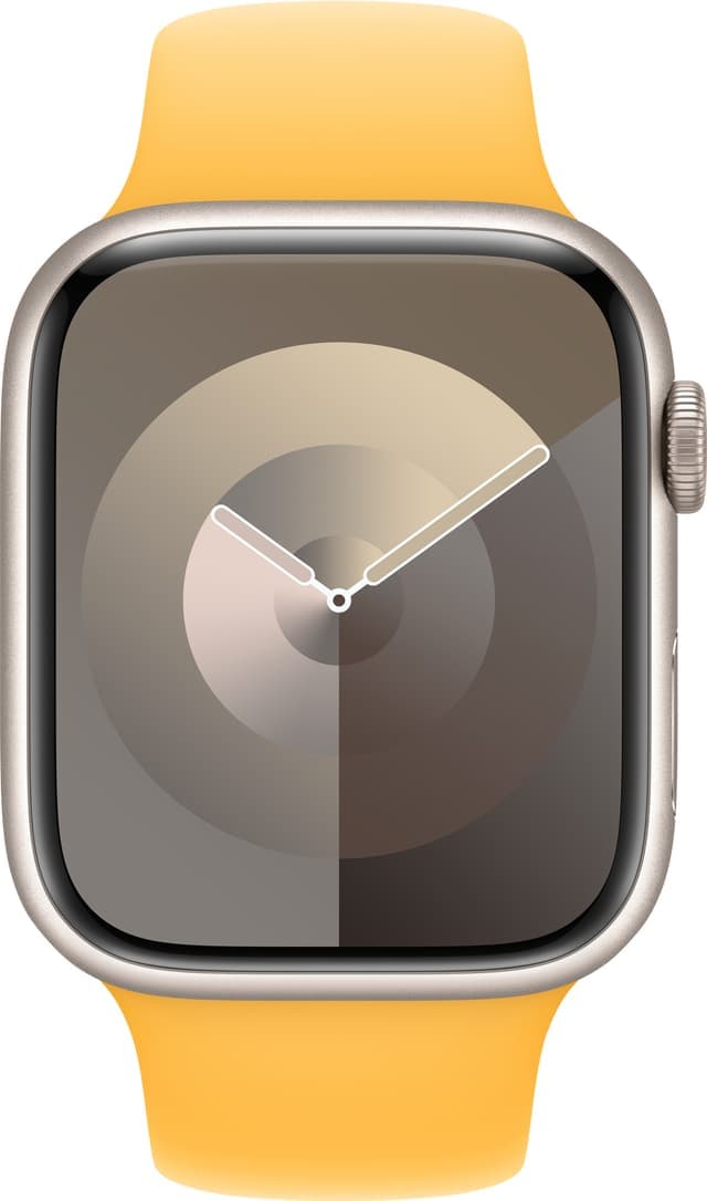 S/M Sport Band i sunshine til Apple Watch 45 mm